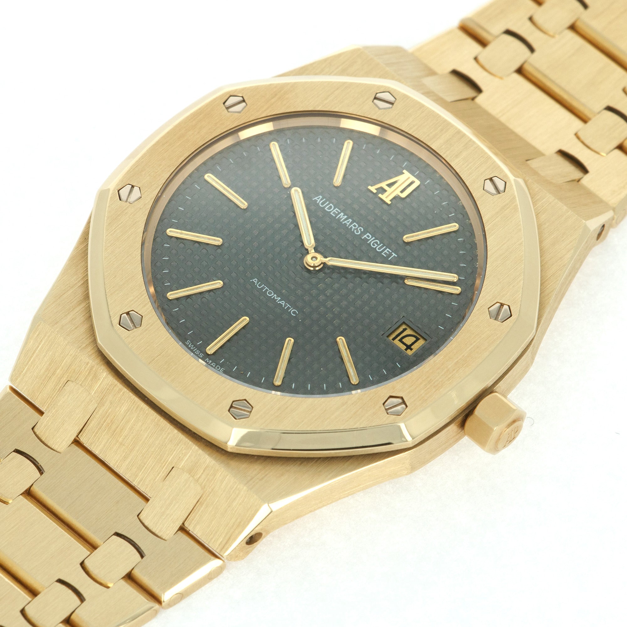 Audemars Piguet - Audemars Piguet Yellow Gold Jubilee Jumbo Royal Oak, Ref. 14802 - The Keystone Watches