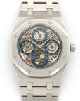 Audemars Piguet Platinum Royal Oak Skeleton Perpetual Watch