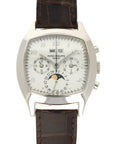 Patek Philippe - Patek Philippe White Gold Perpetual Calendar Chrono Watch Ref. 5020 - The Keystone Watches