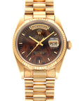 Rolex - Rolex Yellow Gold Day-Date Ref. 18038 with Wood Dial - The Keystone Watches