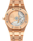 Audemars Piguet - Audemars Piguet Frosted Rose Gold Royal Oak Ref. 15454 - The Keystone Watches