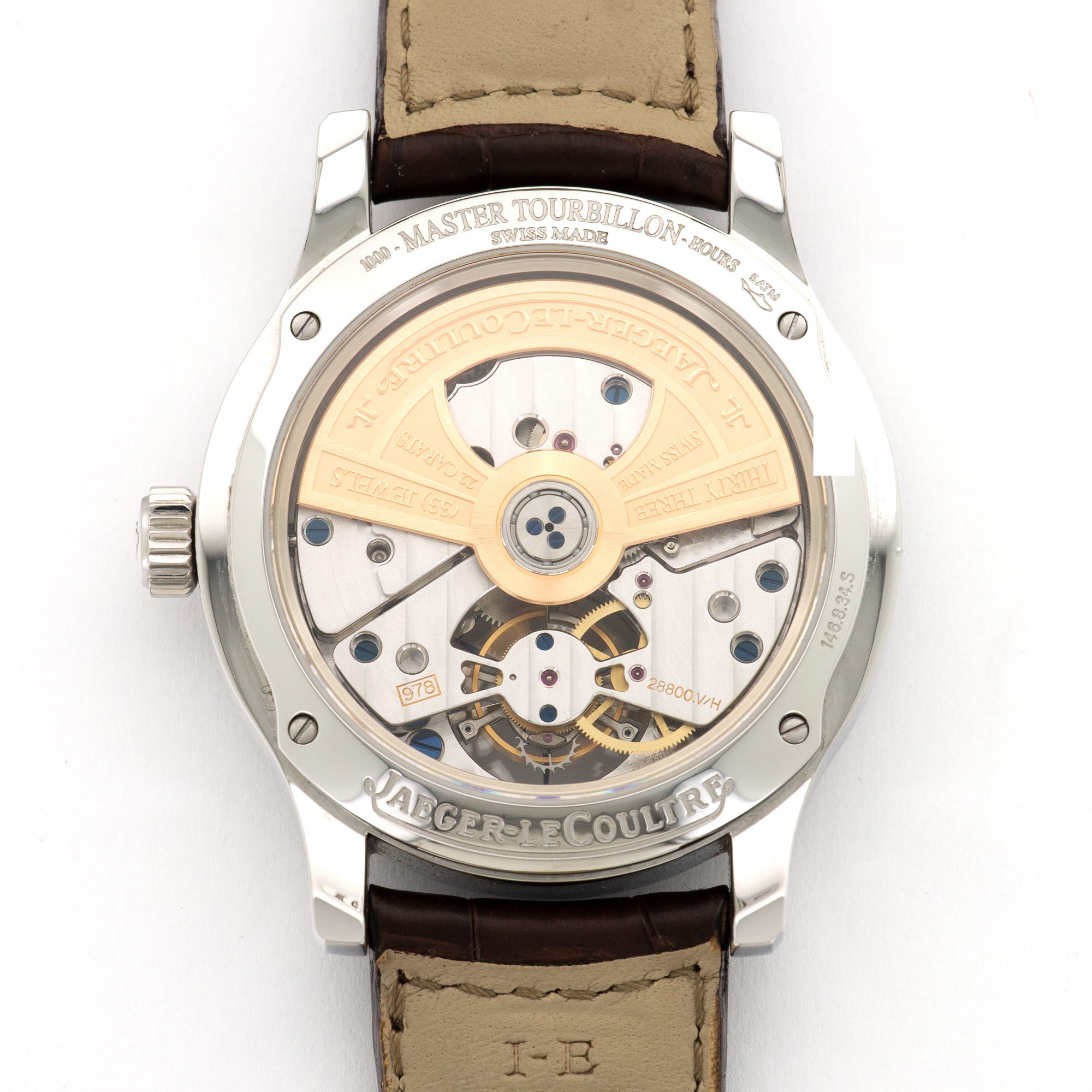 Jaeger LeCoultre - Jaeger Lecoultre Master Control Tourbillon Watch - The Keystone Watches