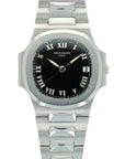 Patek Philippe - Patek Philippe Nautilus Ref. 3800 with Black Roman Numeral Dial - The Keystone Watches