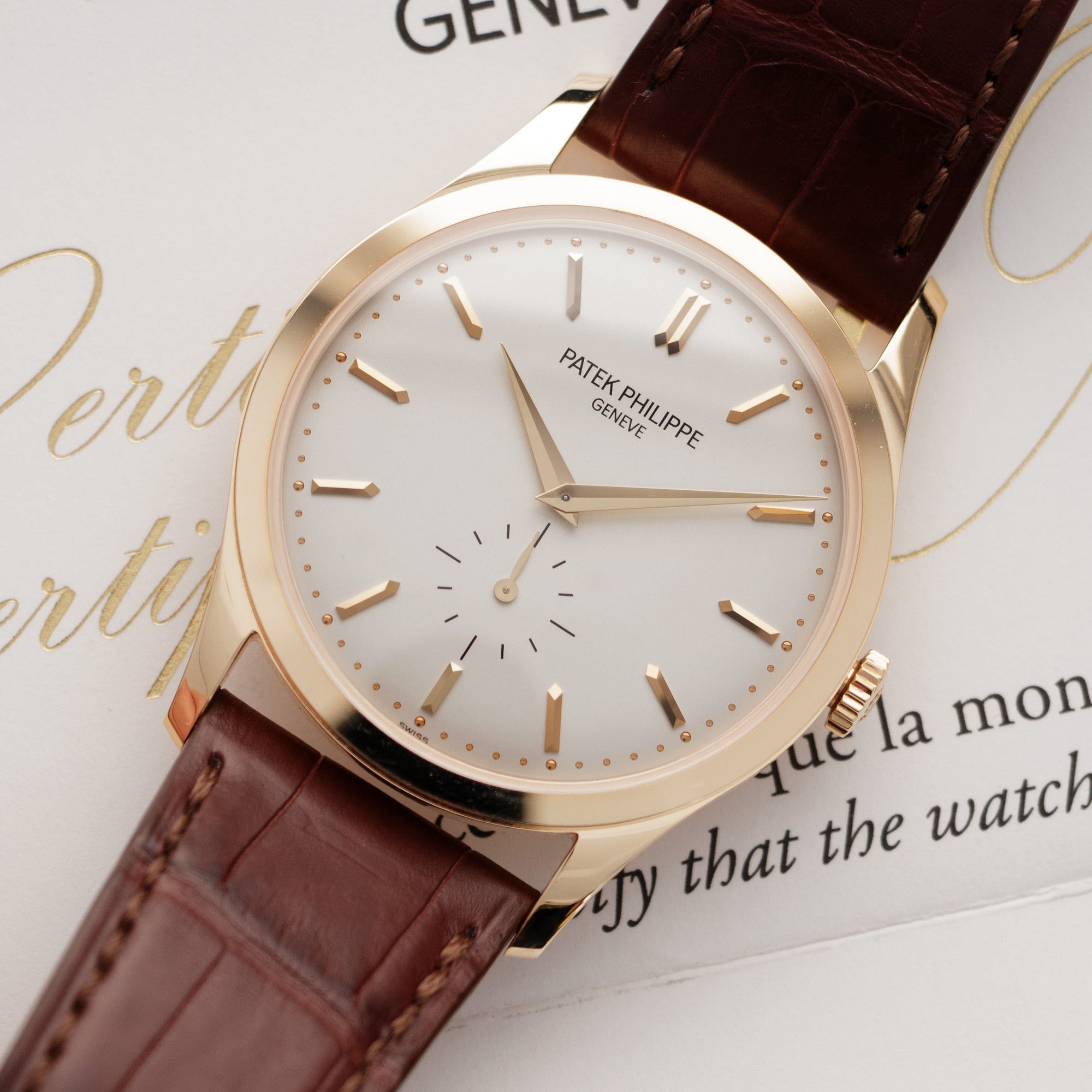 Patek Philippe - Patek Philippe Yellow Gold Calatrava Watch Ref. 5196 - The Keystone Watches