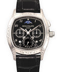 Patek Philippe - Patek Philippe Platinum Split Seconds Perpetual Hand-Engraved Watch Ref. 5951 - The Keystone Watches