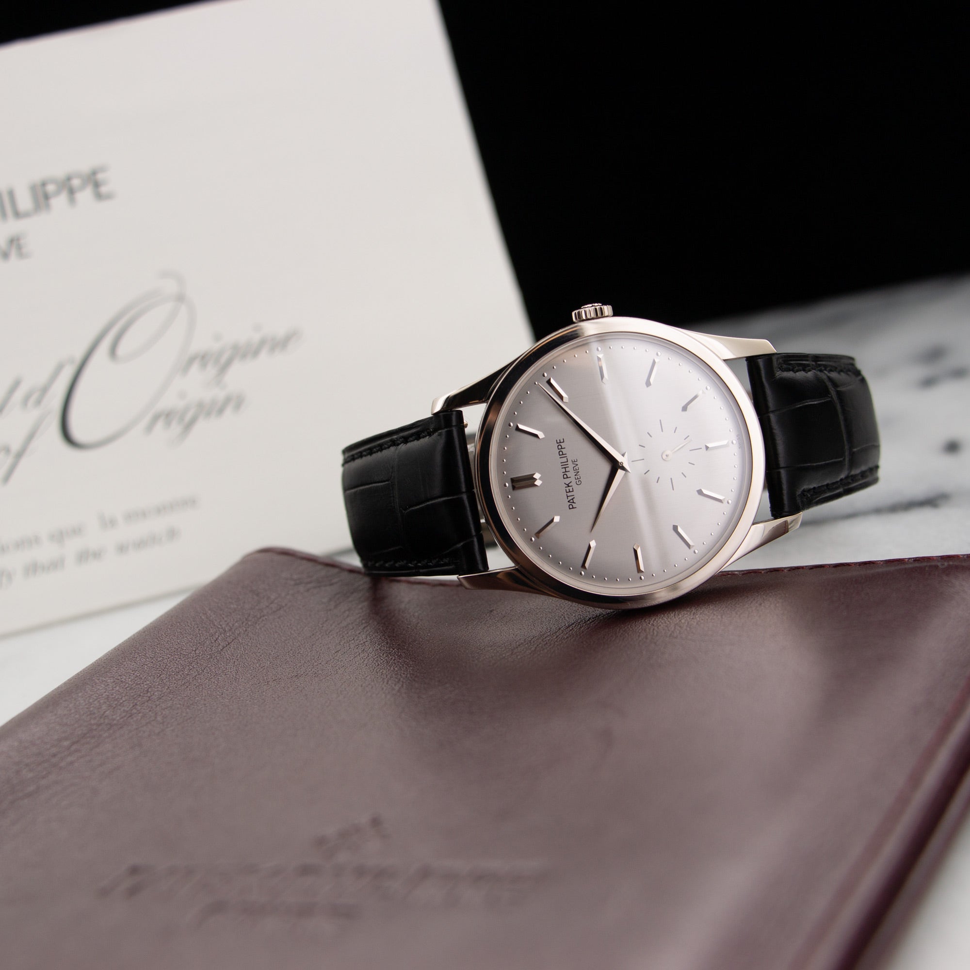 Patek Philippe - Patek Philippe White Gold Calatrava Watch Ref. 5196 - The Keystone Watches