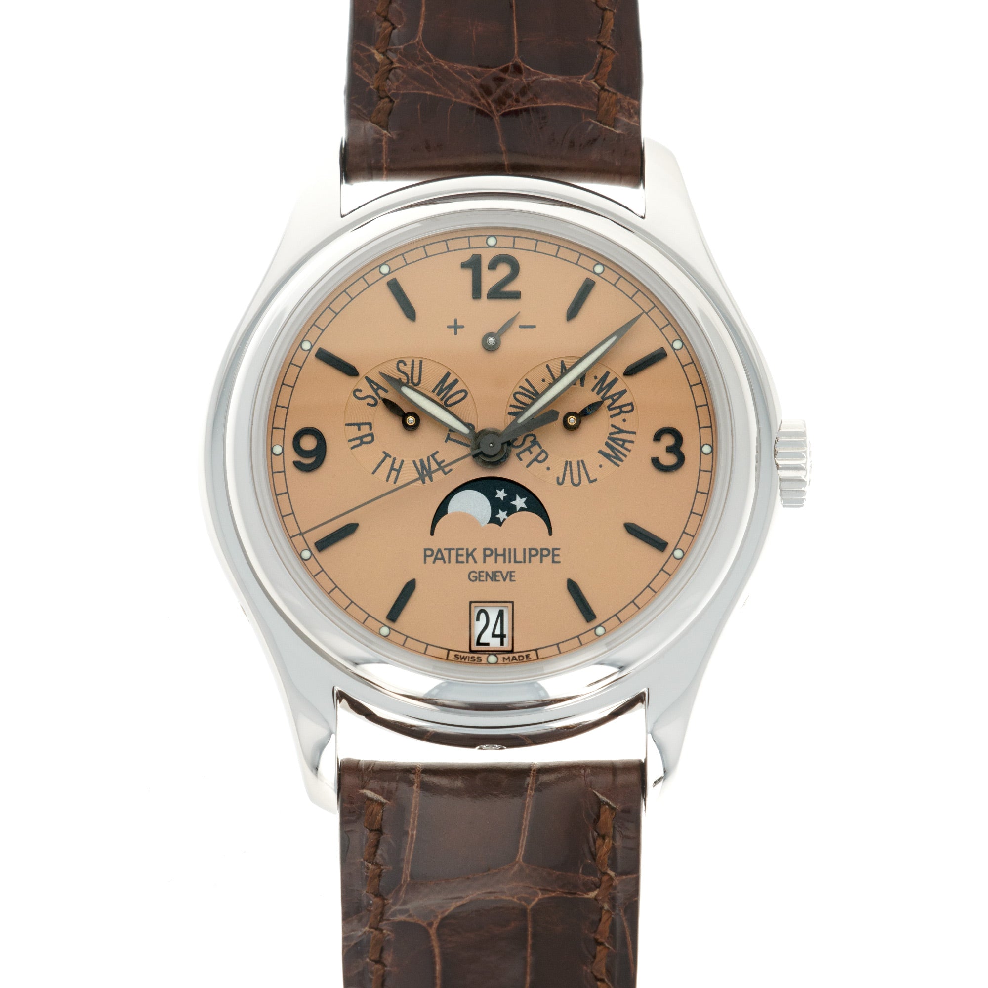 Patek Philippe - Patek Philippe Platinum Advanced Research Annual Calendar Watch Ref. 5450 - The Keystone Watches