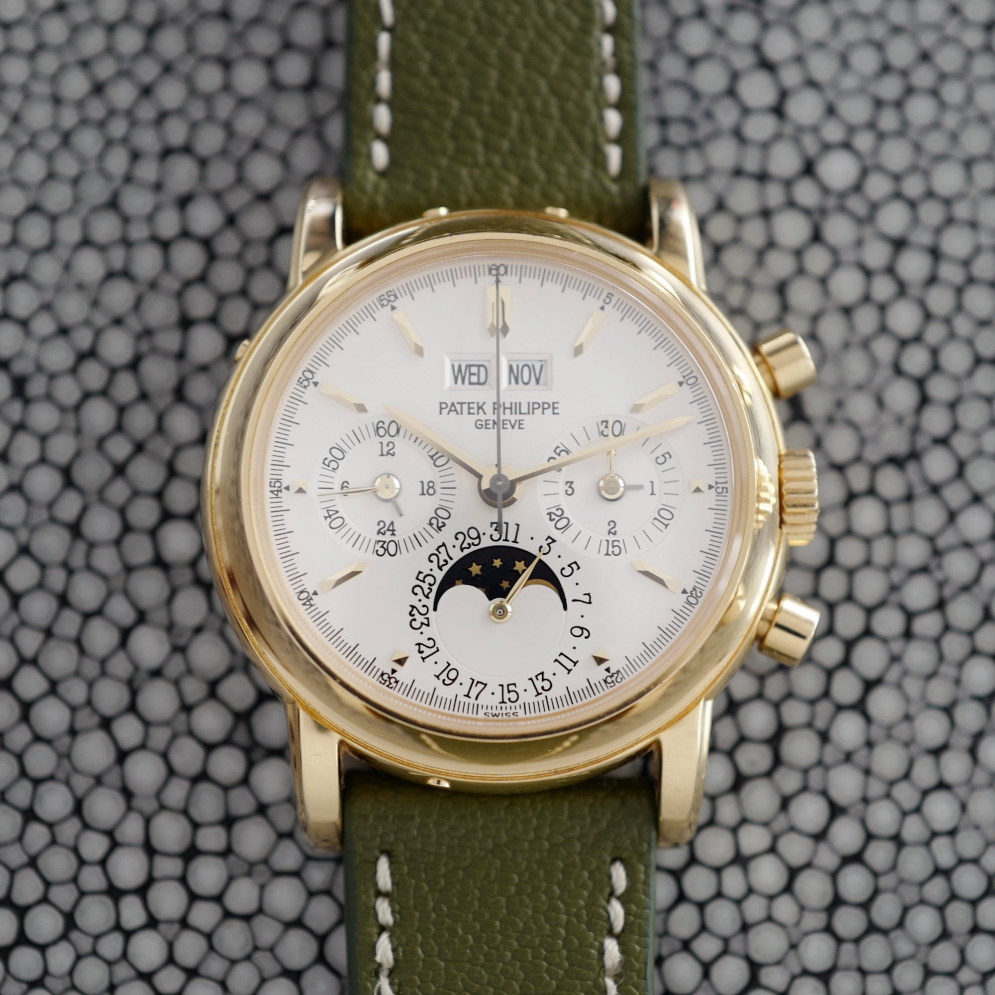 Patek Philippe - Patek Philippe Perpetual Calendar Yellow Gold Ref. 3970 - The Keystone Watches