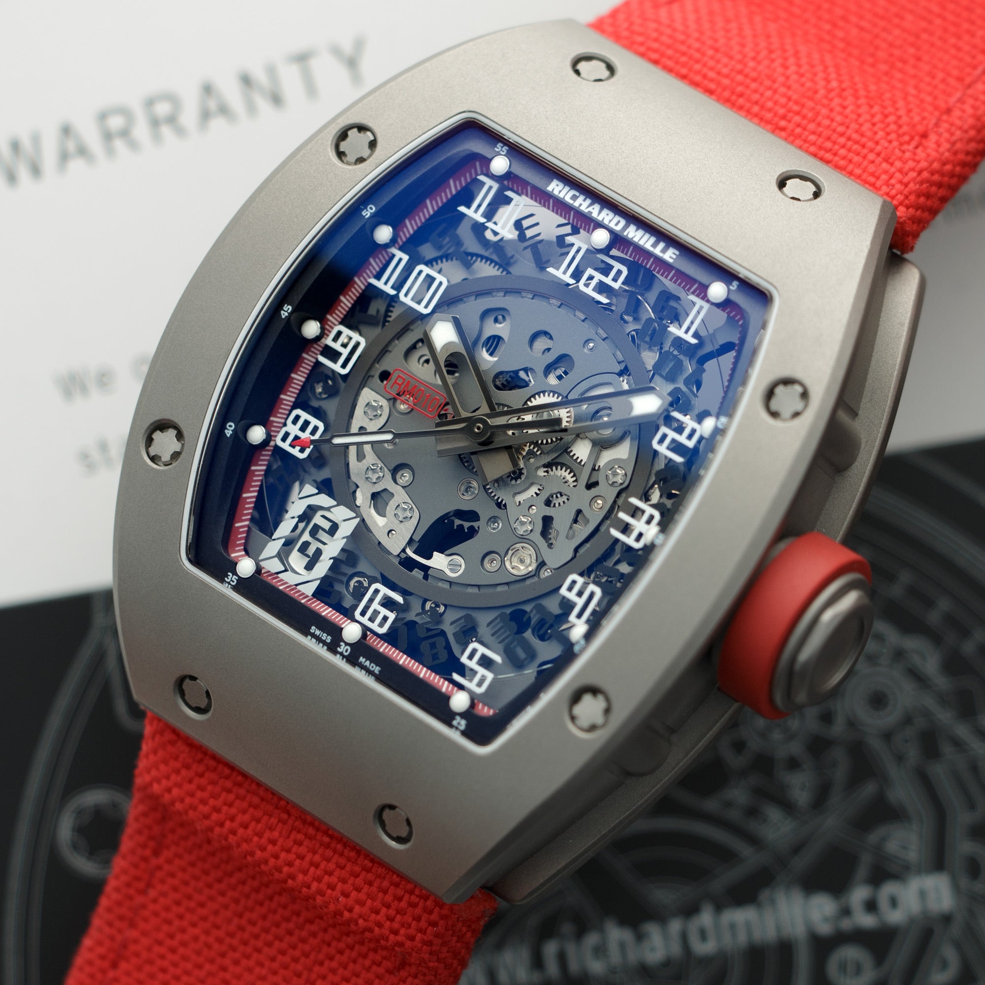Richard Mille RM10 RM010 AH Ti Titanium – The Keystone Watches