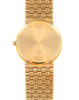 Piaget - Piaget Yellow Gold Watch Ref. 9066 with Diamond Bezel and Lapis and Diamond Dial - The Keystone Watches