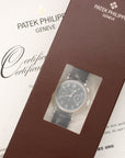 Patek Philippe Platinum Monopusher Split Seconds Chrono Ref. 5959, Double Sealed and Unworn