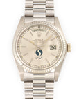 Rolex White Gold Day-Date in New Old Stock Condition, Made for Saudi Aviation SNAS