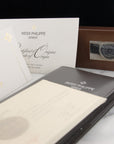 Patek Philippe Platinum Chronograph 175th Anniversary Watch Ref. 5975 in Double Sealed Condition