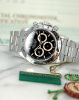 Rolex - Rolex Cosmograph Daytona Zenith Watch Ref. 16520 with Original Warranty Paper - The Keystone Watches