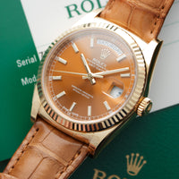 Rolex Yellow Gold Day-Date Watch Ref. 118138