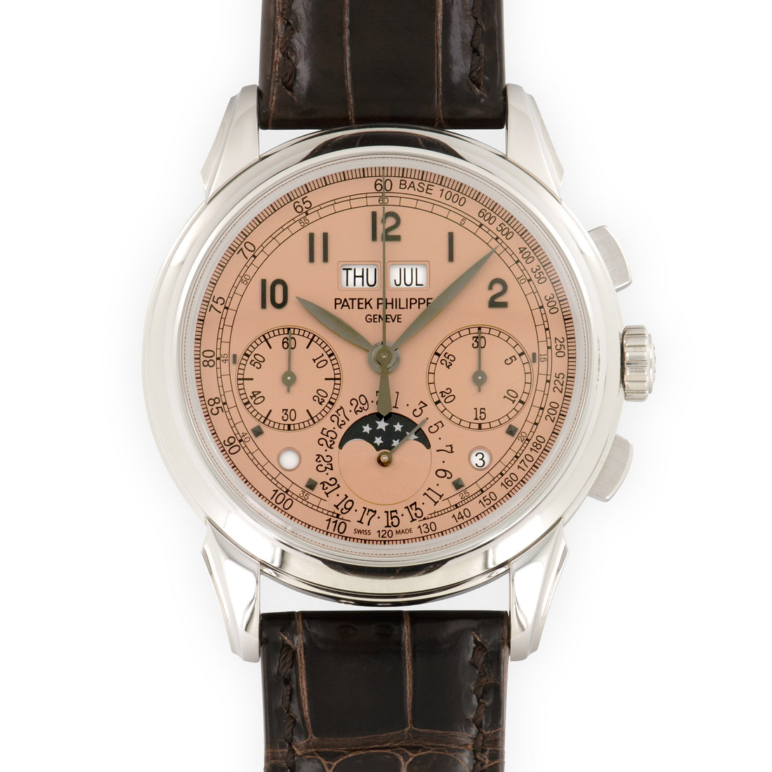 Patek Philippe Platinum Perpetual Calendar Chronograph Watch Ref. 5270