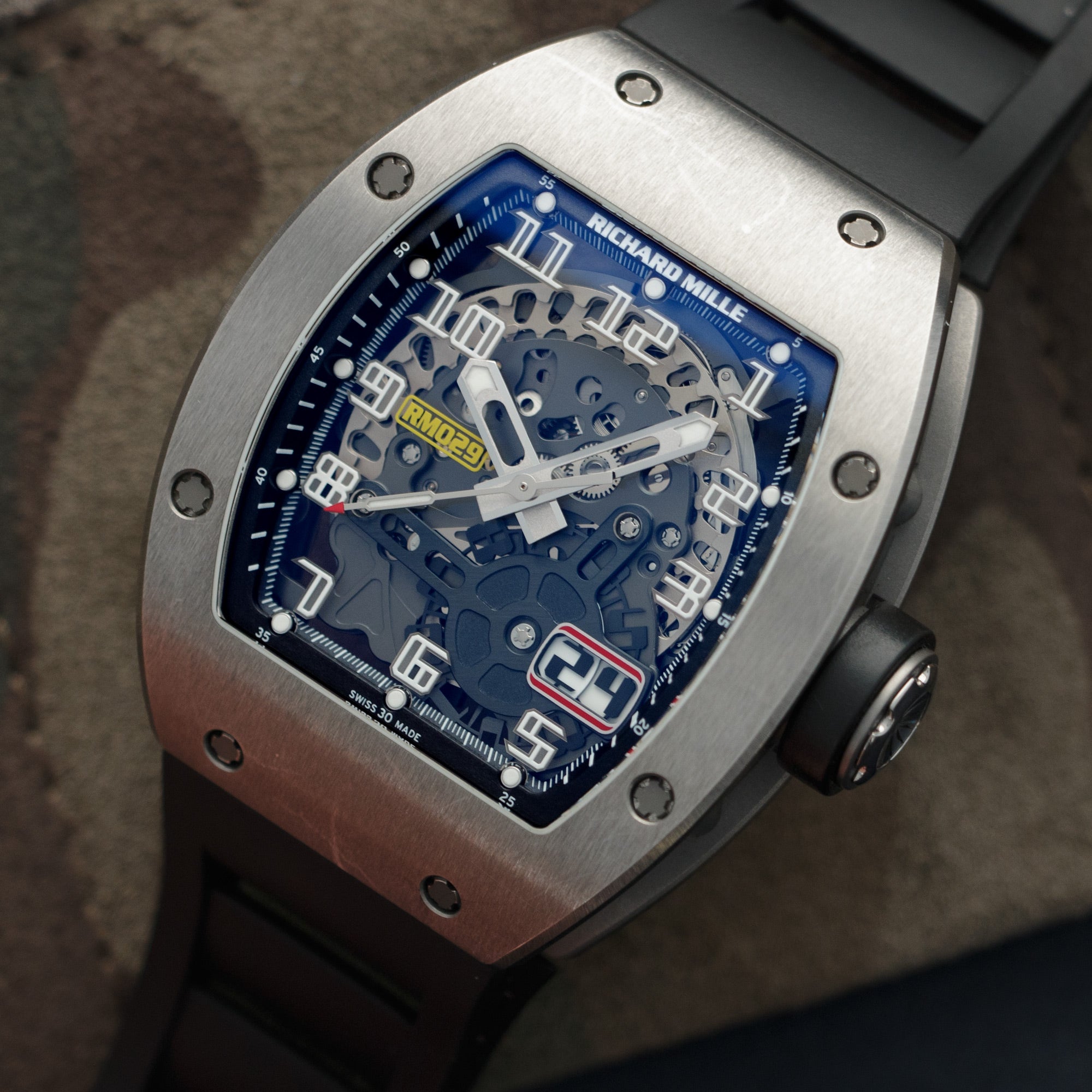 Richard Mille - Richard Mille Titanium Skeleton Watch Ref. RM29 - The Keystone Watches
