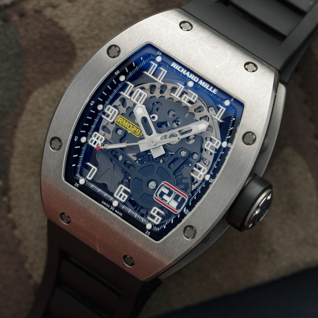 Richard Mille Titanium Skeleton Watch Ref. RM29
