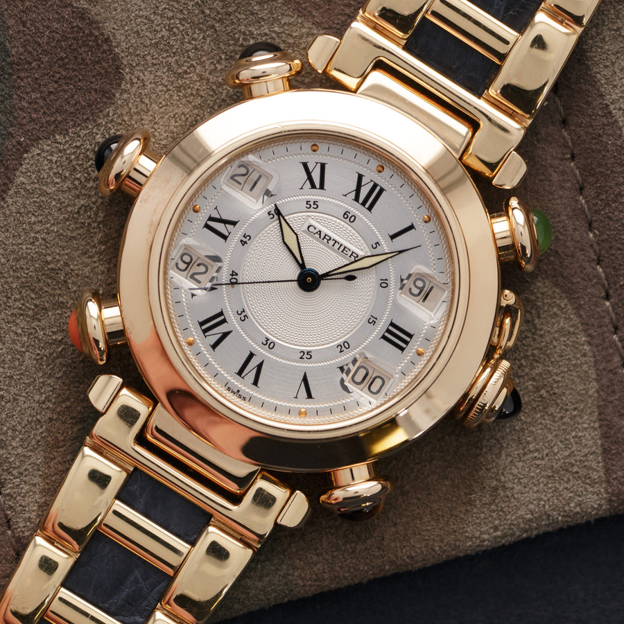 Cartier Pasha 0955 1 18k YG The Keystone Watches