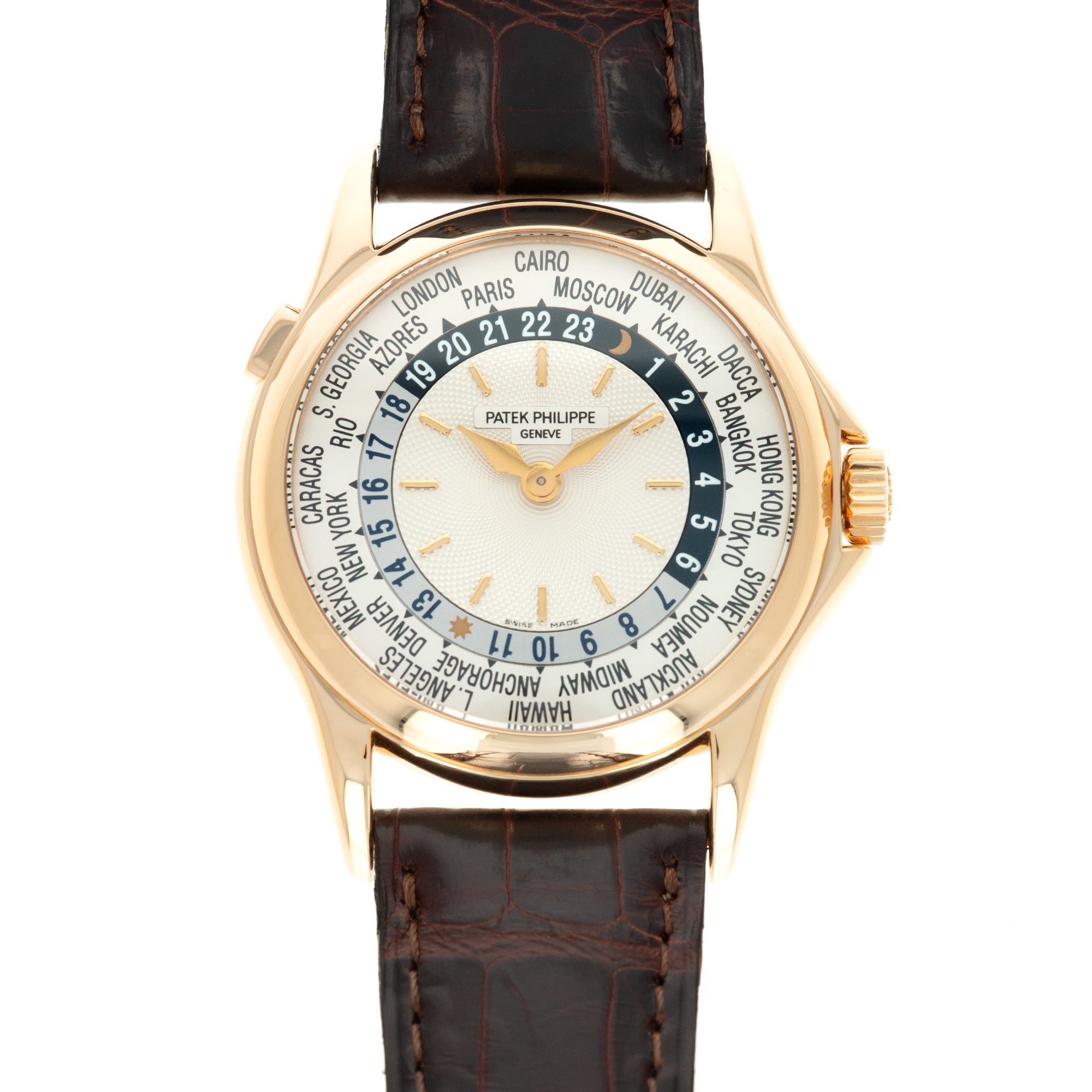 Patek Philippe - Patek Philippe World Time Yellow Gold Ref. 5110J - The Keystone Watches