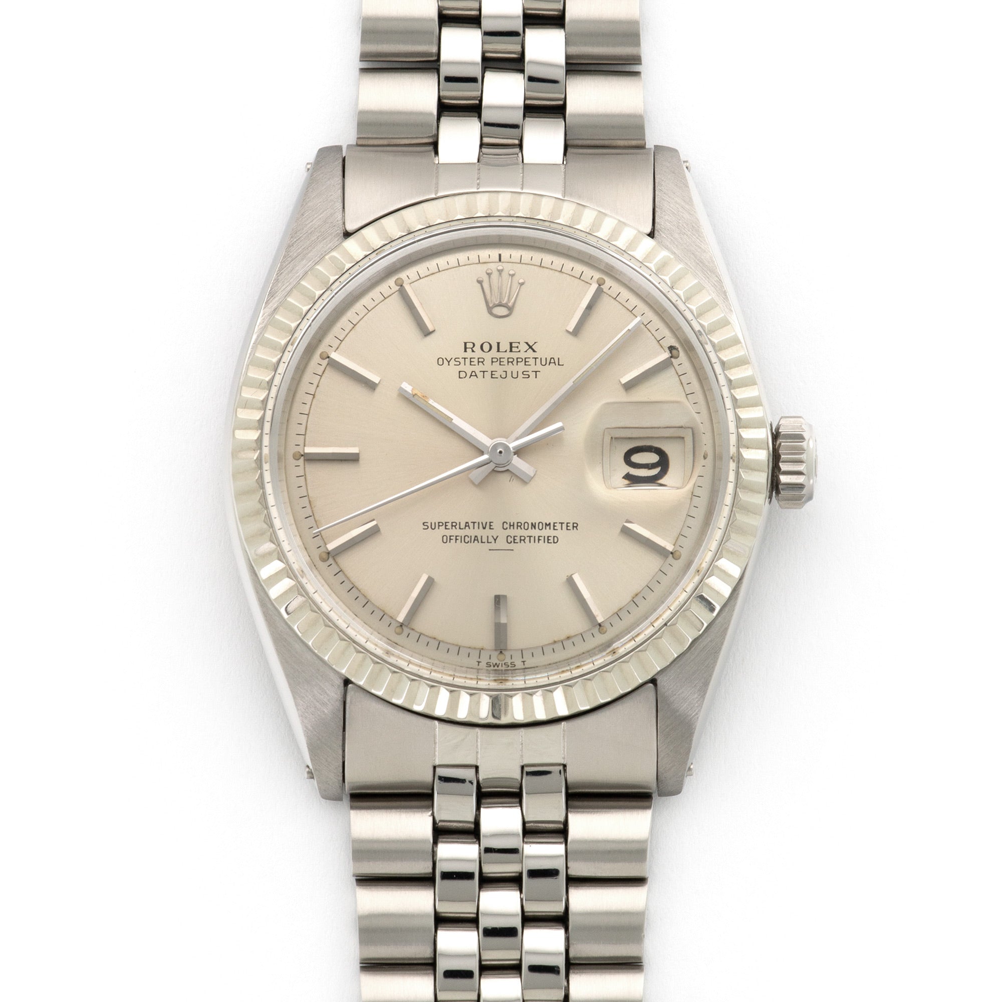 Rolex - Rolex Steel Datejust Watch Ref. 1601 with Underline Dial - The Keystone Watches