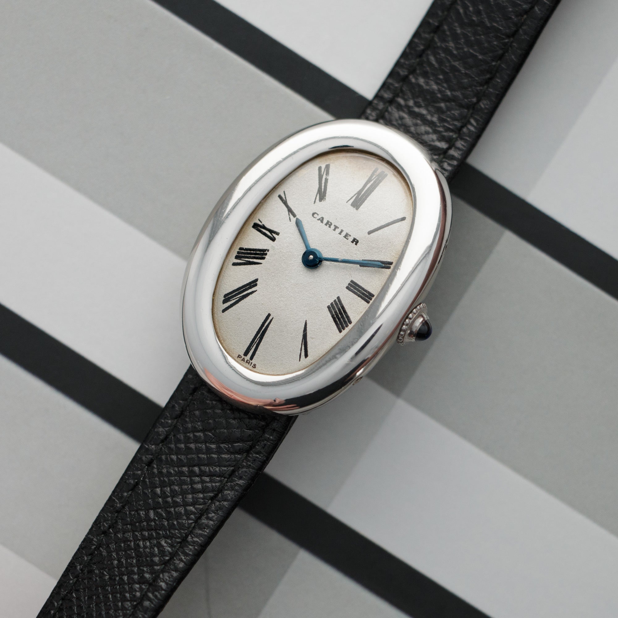 Cartier - Cartier Platinum Baignoire Watch, 1960 - The Keystone Watches