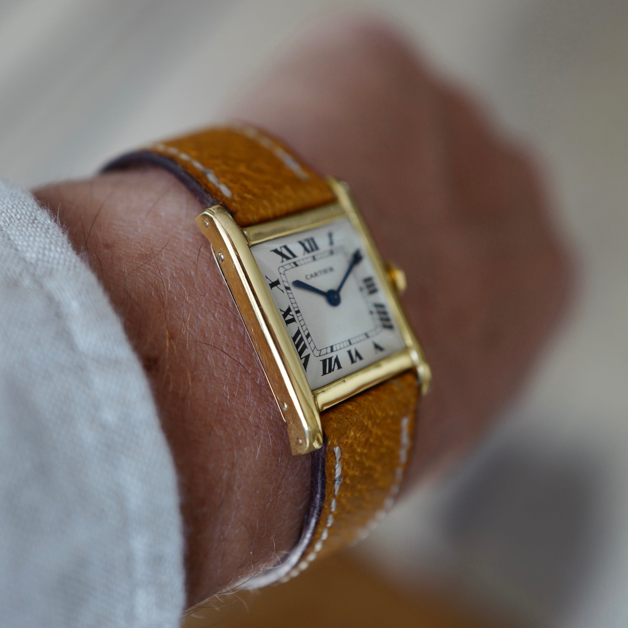 Cartier - Cartier Yellow Gold Large Tank Speciale Watch, 1959 - The Keystone Watches