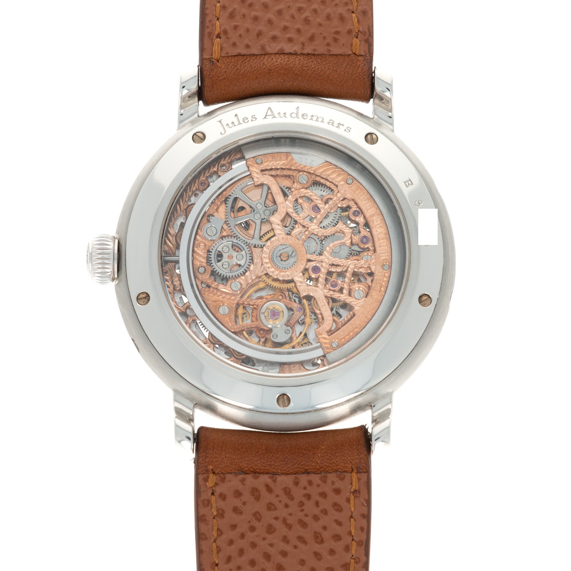 Audemars Piguet - Audemars Piguet Platinum Perpetual Skeleton Watch - The Keystone Watches