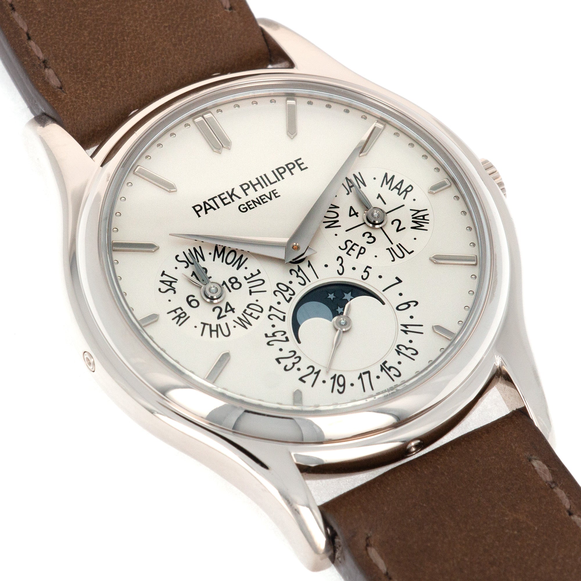 Patek Philippe - Patek Philippe White Gold Perpetual Calendar Automatic Watch Ref. 5140 - The Keystone Watches