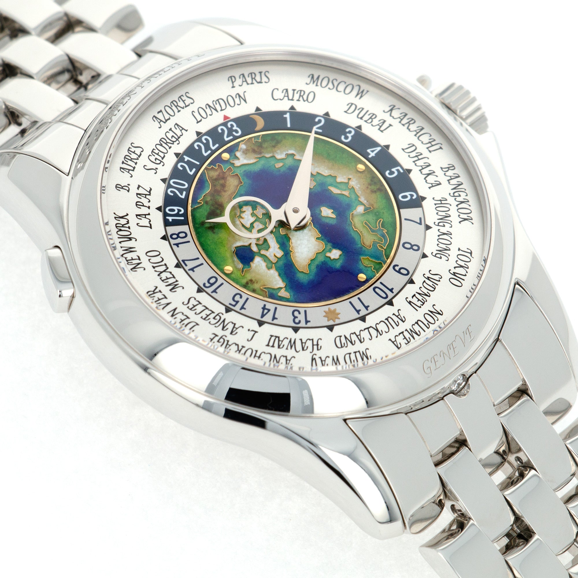 Patek Philippe - Patek Philippe Platinum World Time Watch Ref. 5131 - The Keystone Watches