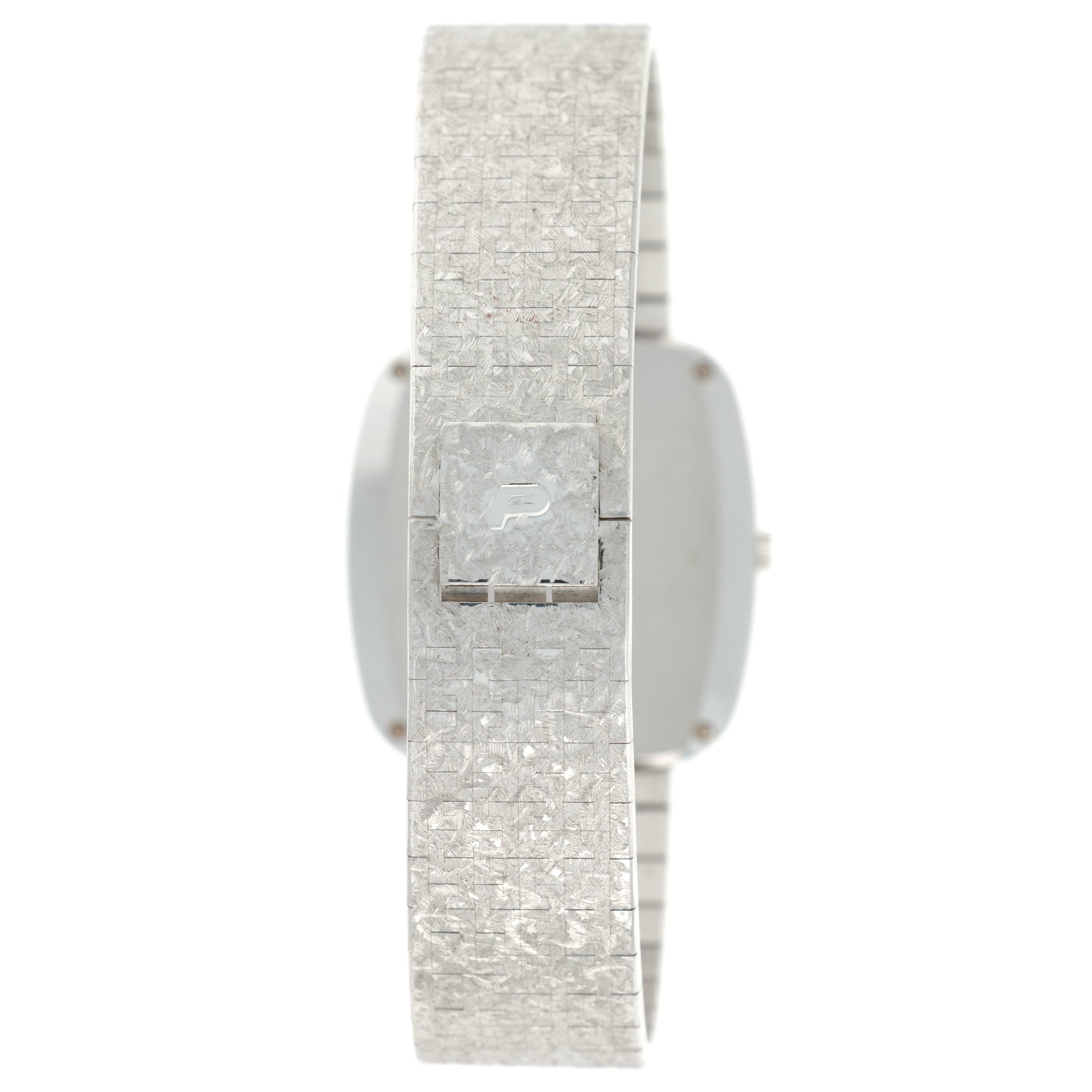 Piaget - Piaget White Gold Onyx Bracelet Watch - The Keystone Watches