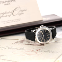 Patek Philippe Aquanaut Automatic Watch Ref. 5066 with Original Box and Papers