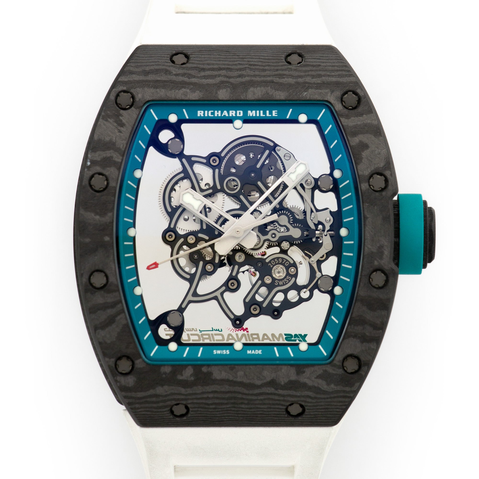 Richard Mille - Richard Mille Carbon Yas Marina Circuit Watch Ref. RM055 - The Keystone Watches