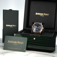 Audemars Piguet Rose Gold Code 11.59 Chronograph Watch