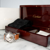 Cartier Platinum Diabolo Tourbillon Watch