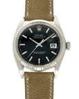 Rolex - Rolex Datejust Black Gilt Watch Ref. 1601 - The Keystone Watches