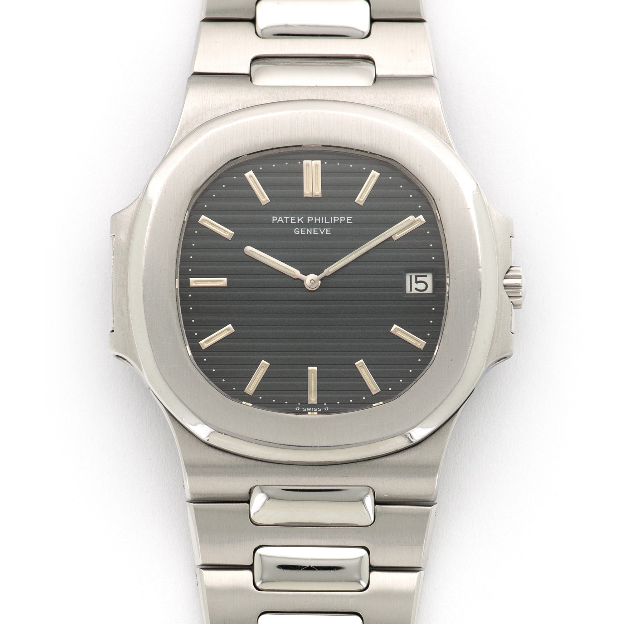 Patek Philippe - Patek Philippe Nautilus Jumbo Watch Ref. 3700 with Original Warranty - The Keystone Watches