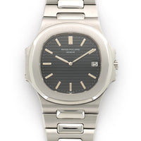 Patek Philippe Nautilus Jumbo Watch Ref. 3700 with Original Warranty