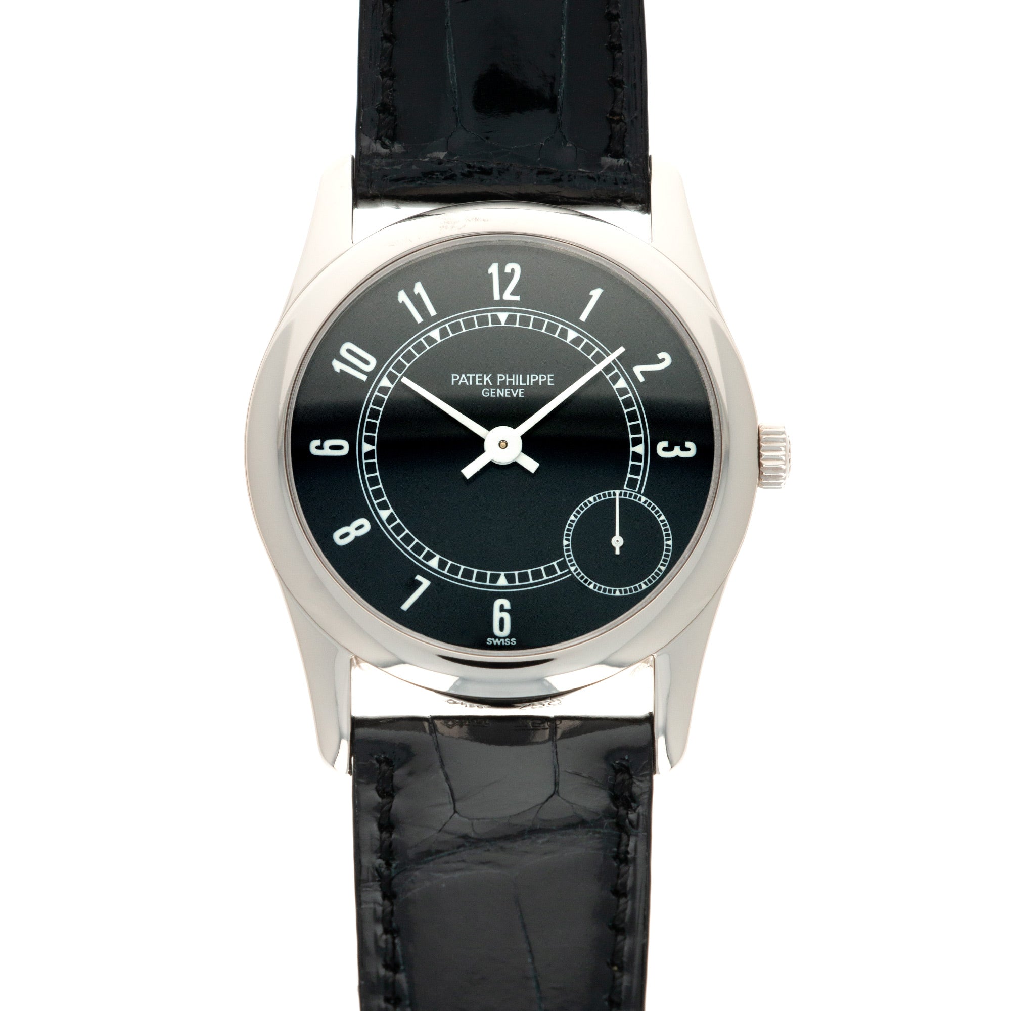 Patek Philippe - Patek Philippe White Gold Calatrava Automatic Watch Ref. 5000 - The Keystone Watches