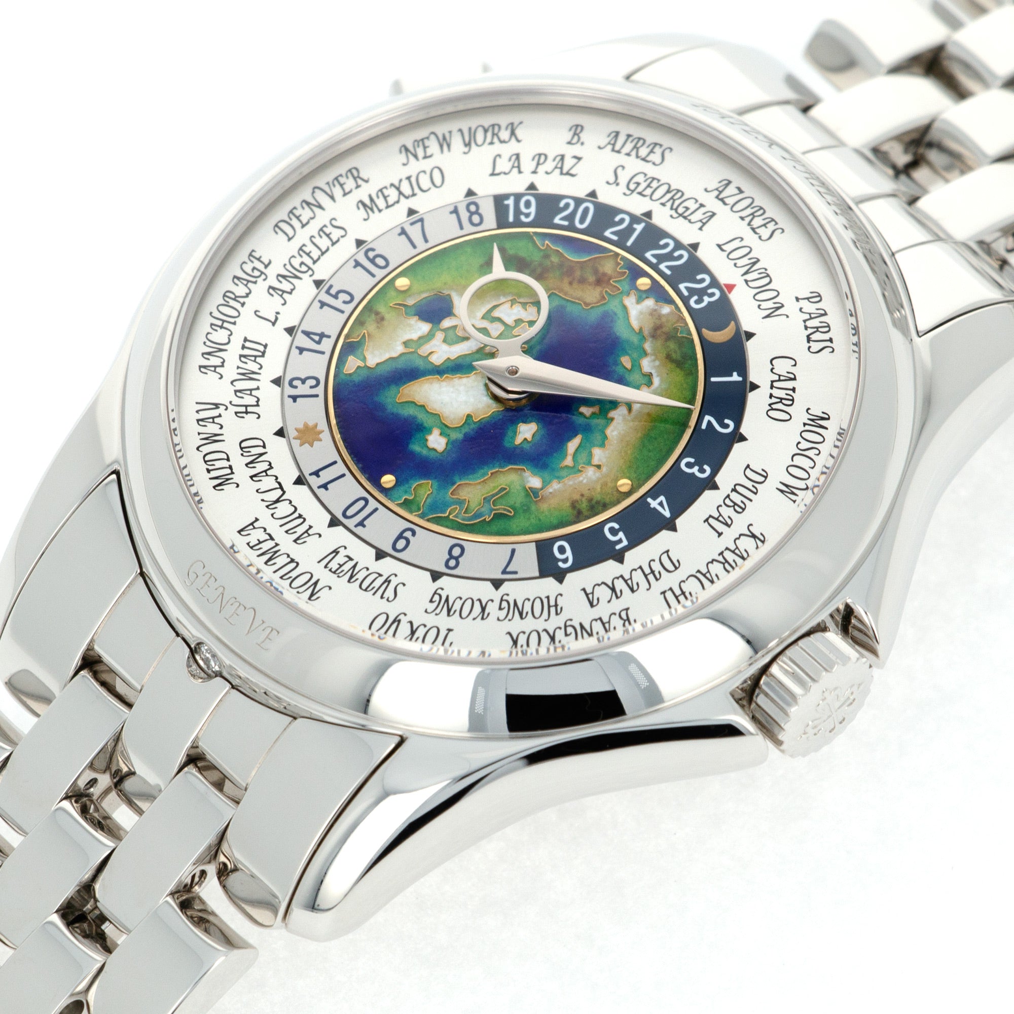 Patek Philippe - Patek Philippe Platinum World Time Watch Ref. 5131 - The Keystone Watches