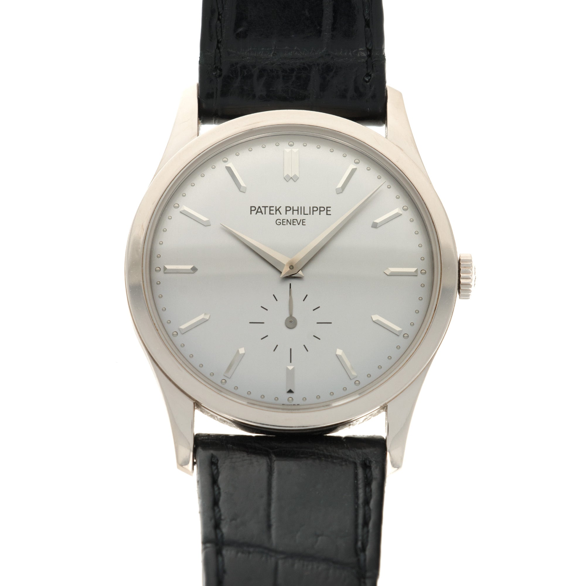 Patek Philippe - Patek Philippe White Gold Calatrava Watch Ref. 5196 - The Keystone Watches