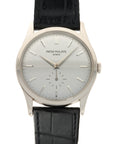 Patek Philippe - Patek Philippe White Gold Calatrava Watch Ref. 5196 - The Keystone Watches