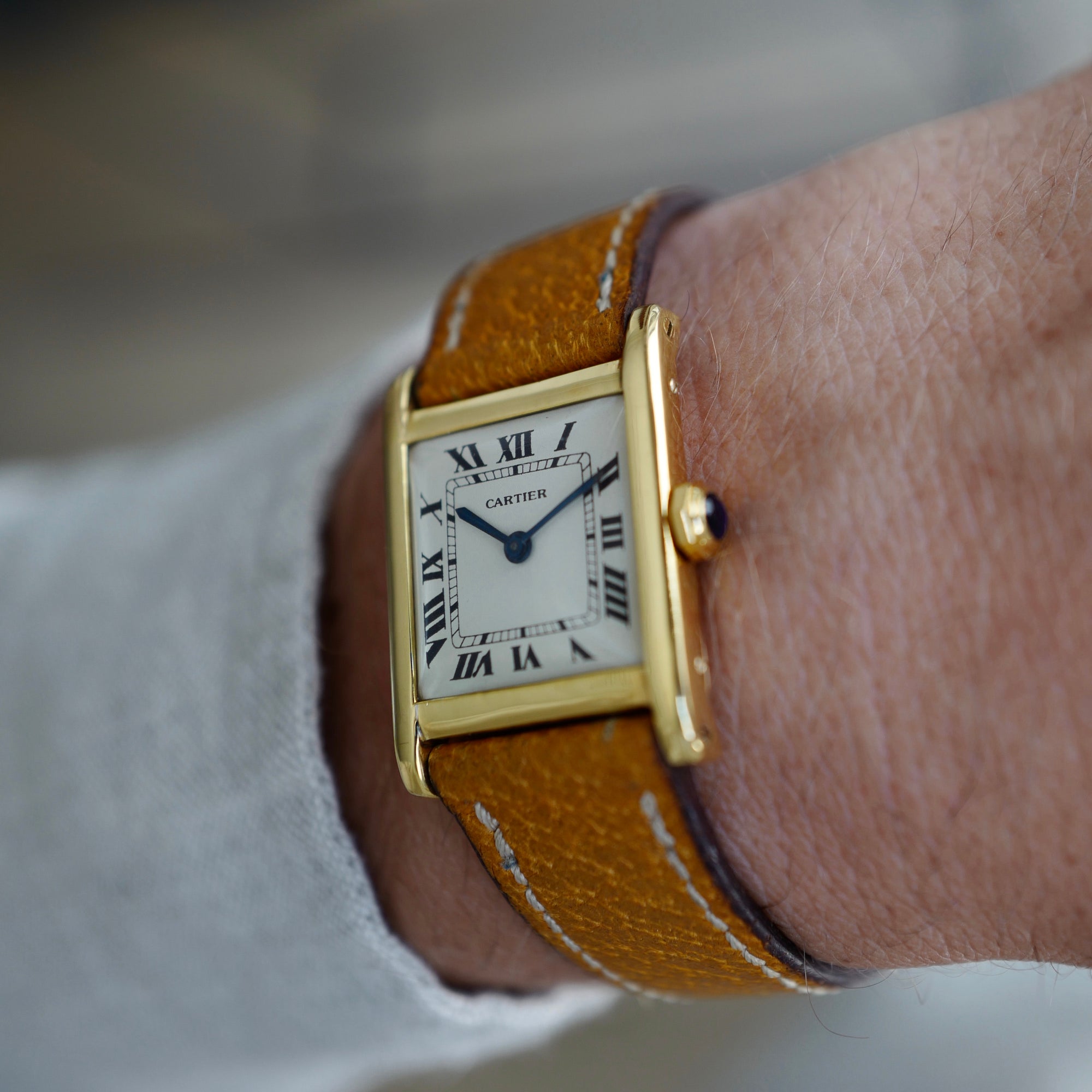 Cartier - Cartier Yellow Gold Large Tank Speciale Watch, 1959 - The Keystone Watches